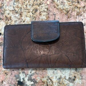 Source Unknown Brown Wallet